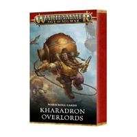 Warhammer Age of Sigmar: Warscroll Cards Kharadron Overlords 4E