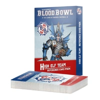 High Elf Blood Bowl Team Reference Cards