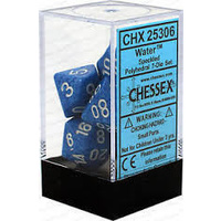 Chessex 25306 Speckled Polyhedral Water 7-Die Set