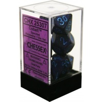 Chessex 25307 Speckled Cobalt 7-Die Set
