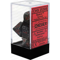 CHX 25308 Speckled Polyhedral Space 7-Die Set