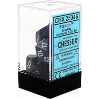Chessex 25346 Speckled Polyhedral Stealth 7-Die Set