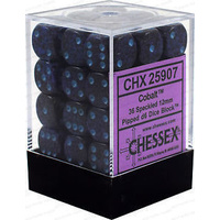 Chessex 25907 Speckled 12mm d6 Cobalt