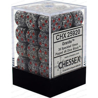 Chessex 25920 Speckled 12mm d6 Granite