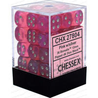 CHX 27804 Borealis #2 12mm d6 Pink/silver