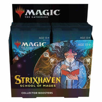 Magic the Gathering Strixhaven: School of Mages Collector Booster Display (12 Boosters)