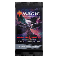 Magic the Gathering Adventures in the Forgotten Realms Draft Booster (One Only)