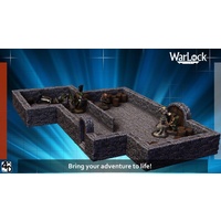 Dungeons & Dragons 4D Tiles WarLock Tiles Advanced Starter Set