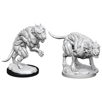 Pathfinder Deep Cuts Unpainted Miniatures Hell Hounds