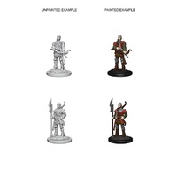 Pathfinder Deep Cuts Unpainted Miniatures Town Guards