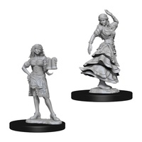 Pathfinder Deep Cuts Unpainted Miniatures Bartender/Dancing Girl