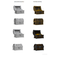 Dungeons & Dragons Unpainted Miniatures Chests
