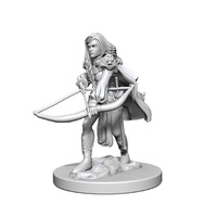 Pathfinder Deep Cuts Unpainted Miniatures Human Female Fighter