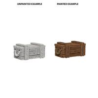 WizKids Deep Cuts Unpainted Miniatures Crates