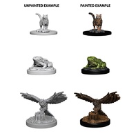 WizKids Deep Cuts Unpainted Miniatures Familiars