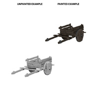 WizKids Deep Cuts Unpainted Miniatures 2 Wheel Cart