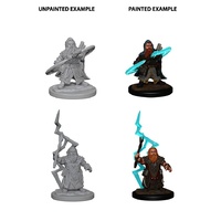 Pathfinder Deep Cuts Unpainted Miniatures Dwarf Male Sorcerer