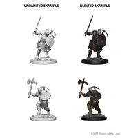 Dungeons & Dragons Nolzurs Marvelous Unpainted Miniatures Earth Genasi Male Fighter