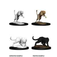 Dungeons & Dragons Nolzurs Marvelous Miniatures Panther & Leopard