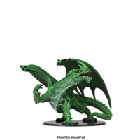 Pathfinder Battles Deep Cuts Gargantuan Green Dragon