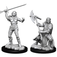 Dungeons & Dragons Nolzurs Marvelous Miniatures Female Half Orc Fighter