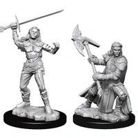 Dungeons & Dragons Nolzurs Marvelous Miniatures Female Half Orc Fighter