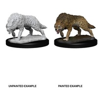 WizKids Deep Cuts Miniatures Timber Wolves