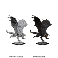 Dungeons & Dragons Nolzurs Marvelous Miniatures Young Black Dragon