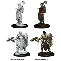 Dungeons & Dragons Nolzurs Marvelous Unpainted Miniatures Female Half Orc Barbarian