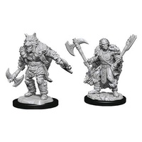 Dungeons & Dragons Nolzurs Marvelous Unpainted Miniatures Male Half Orc Barbarian