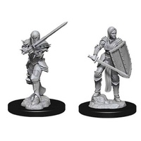 Dungeons & Dragons Nolzurs Marvelous Unpainted Miniatures Female Human Fighter