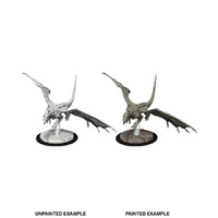 Dungeons & Dragons Nolzurs Marvelous Unpainted Miniatures Young White Dragon