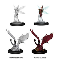 Dungeons & Dragons Nolzurs Marvelous Unpainted Miniatures Sprite & Pseudodragon