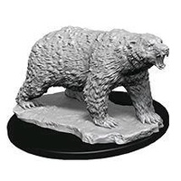 WizKids Deep Cuts Unpainted Miniatures Polar Bear