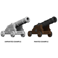 WizKids Deep Cuts Unpainted Miniatures Cannons