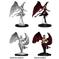 Dungeons & Dragons Nolzurs Marvelous Unpainted Miniatures Succubus & Incubus