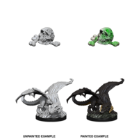 Dungeons & Dragons Nolzurs Marvelous Unpainted Miniatures Black Dragon Wyrmling