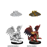 Dungeons & Dragons Nolzurs Marvelous Unpainted Miniatures Red Dragon Wyrmling