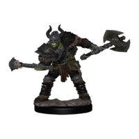 Pathfinder Battles Premium Painted Figure Half-Orc Barbarian Male