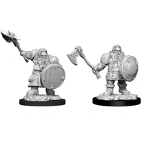 Dungeons & Dragons Nolzurs Marvelous Unpainted Miniatures Male Dwarf Fighter