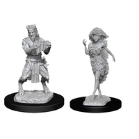 Dungeons & Dragons Nolzurs Marvelous Unpainted Miniatures Satyr and Dryad
