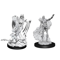 Dungeons & Dragons Nolzurs Marvelous Unpainted Miniatures Lich and Mummy Lord