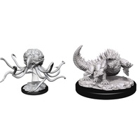 Dungeons & Dragons Nolzurs Marvelous Unpainted Miniatures Grell and Basilisk