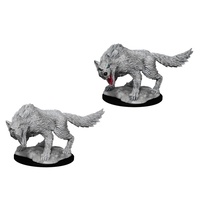 D&D Nolzurs Marvelous Unpainted Miniatures Winter Wolf