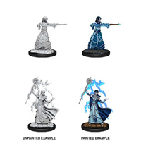 Dungeons & Dragons Nolzurs Marvelous Unpainted Miniatures Female Elf Wizard