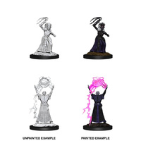 Dungeons & Dragons Nolzurs Marvelous Unpainted Miniatures Drow Mage & Drow Priestess