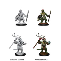 Dungeons & Dragons Nolzurs Marvelous Unpainted Miniatures Lizardfolk & Lizardfolk Shaman