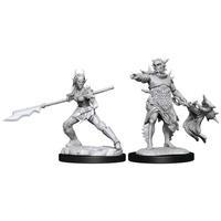 Magic the Gathering Unpainted Miniatures Coralhelm Commander & Halimar Wavewatch (Merfolk)