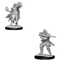 Dungeons & Dragons Nolzurs Marvelous Unpainted Miniatures Hobgoblin Fighter Male & Hobgoblin Wizard Female
