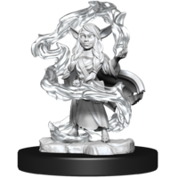 Critical Role Unpainted Miniatures Goblin Sorceror and Rogue Female